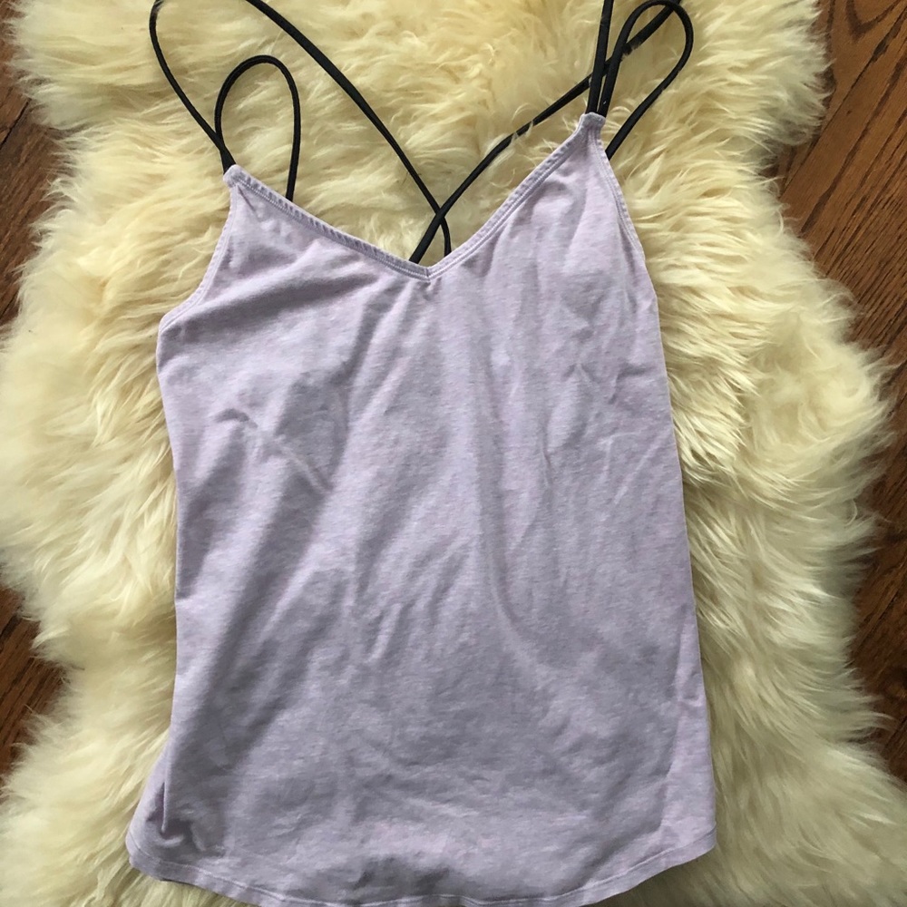 Ready for yoga! Purple Lululemon top! Like new!